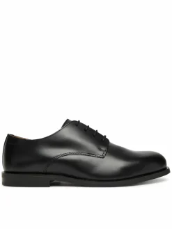 Scarpe basse Ess Rubber Derby Lth HM0HM02056 Nero