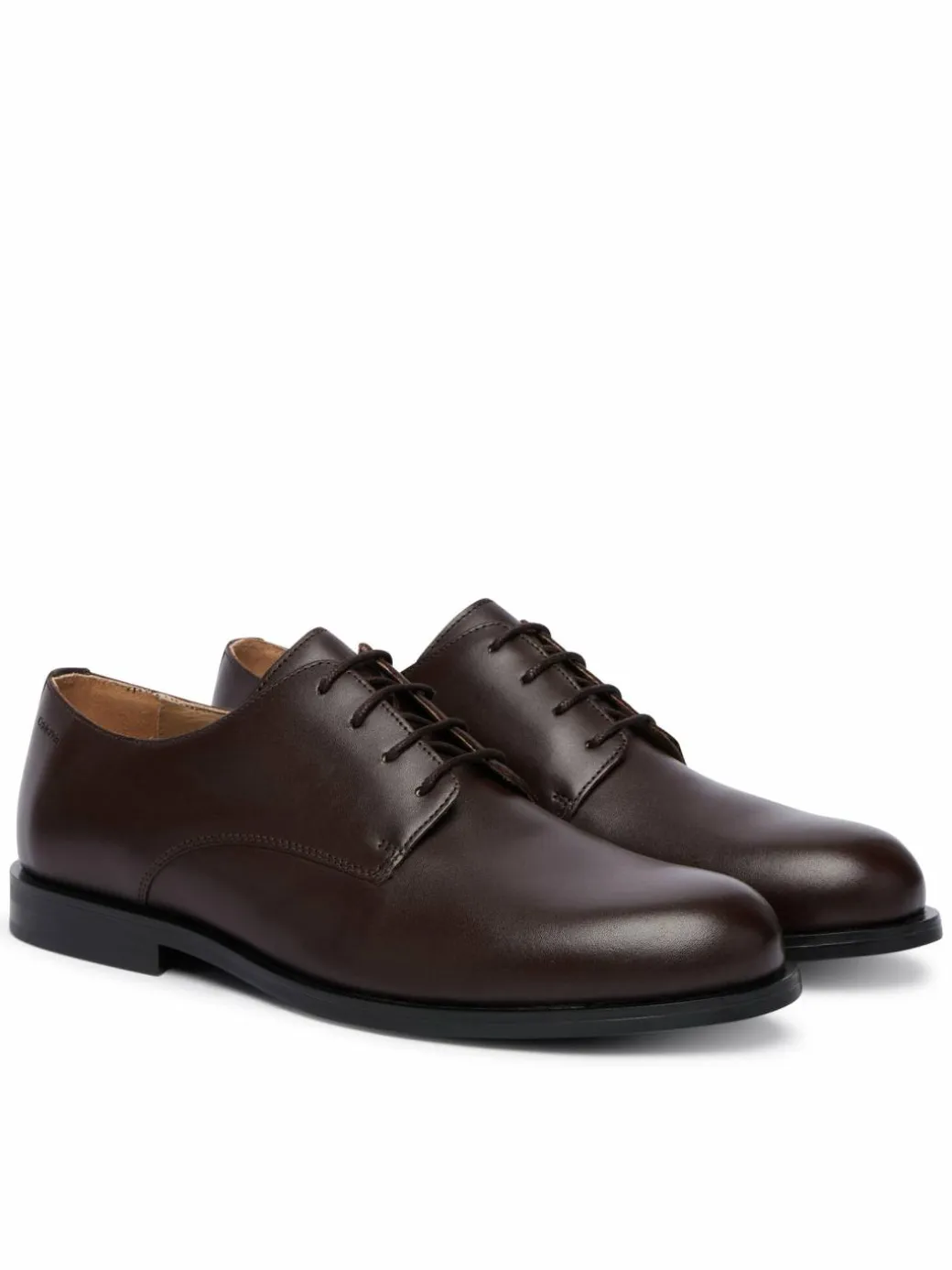 Scarpe basse Ess Rubber Derby Lth HM0HM02056 Marrone scuro