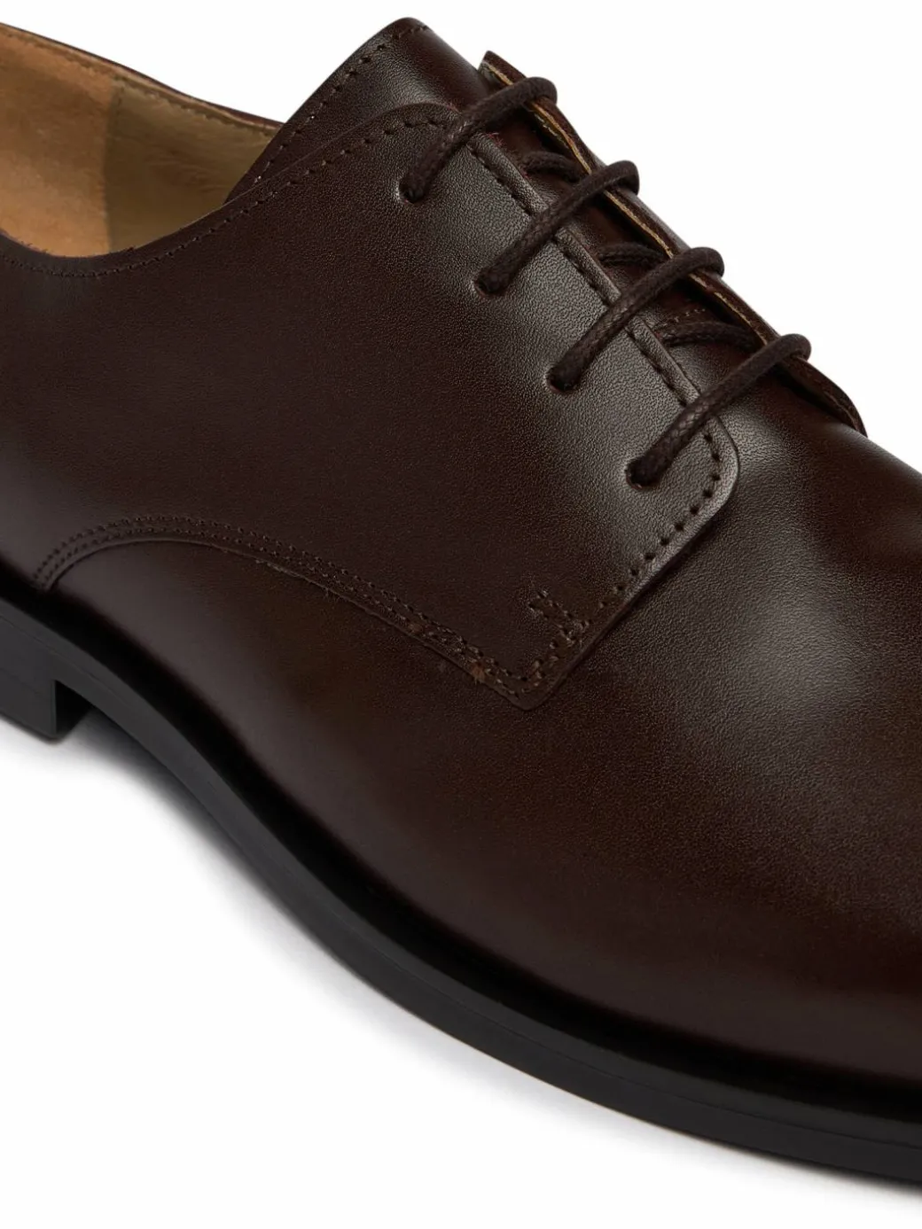 Scarpe basse Ess Rubber Derby Lth HM0HM02056 Marrone