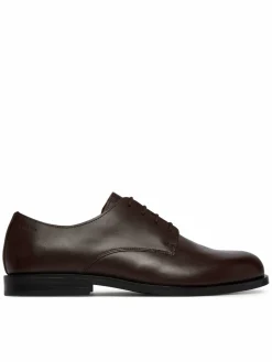 Scarpe basse Ess Rubber Derby Lth HM0HM02056 Marrone