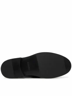Scarpe basse Ess Rubber Loafer Hw Plaq Va Lth HM0HM02177 Nero