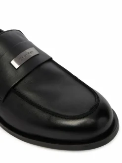 Scarpe basse Ess Rubber Loafer Hw Plaq Va Lth HM0HM02177 Nero