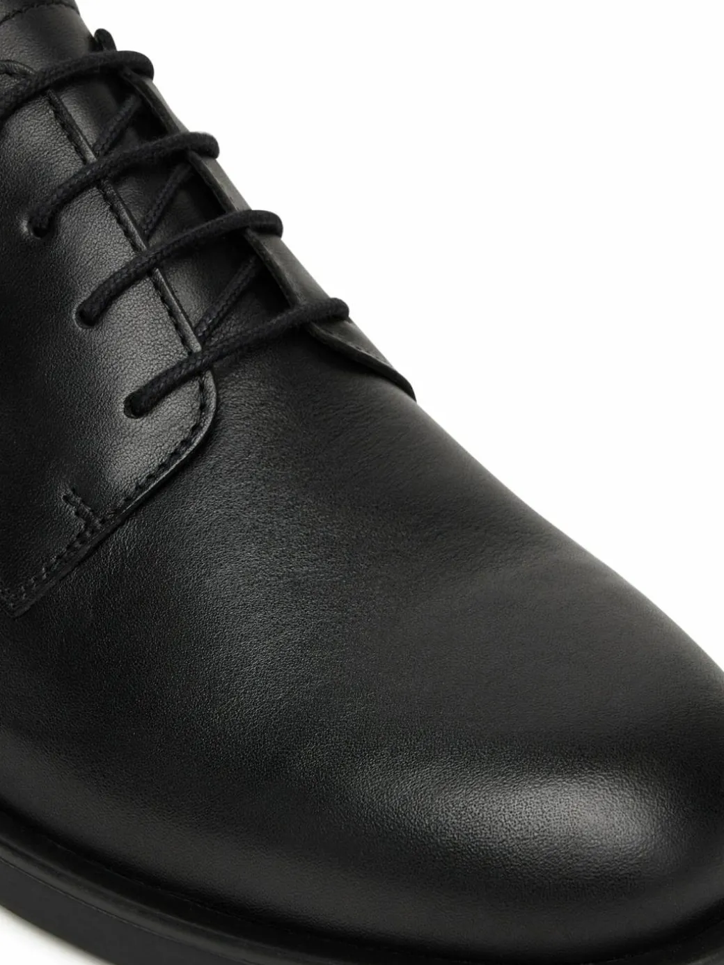 Scarpe basse Flex Dress Derby 4Holes Lth HM0HM01895 Nero