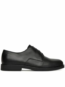 Scarpe basse Flex Dress Derby 4Holes Lth HM0HM01895 Nero