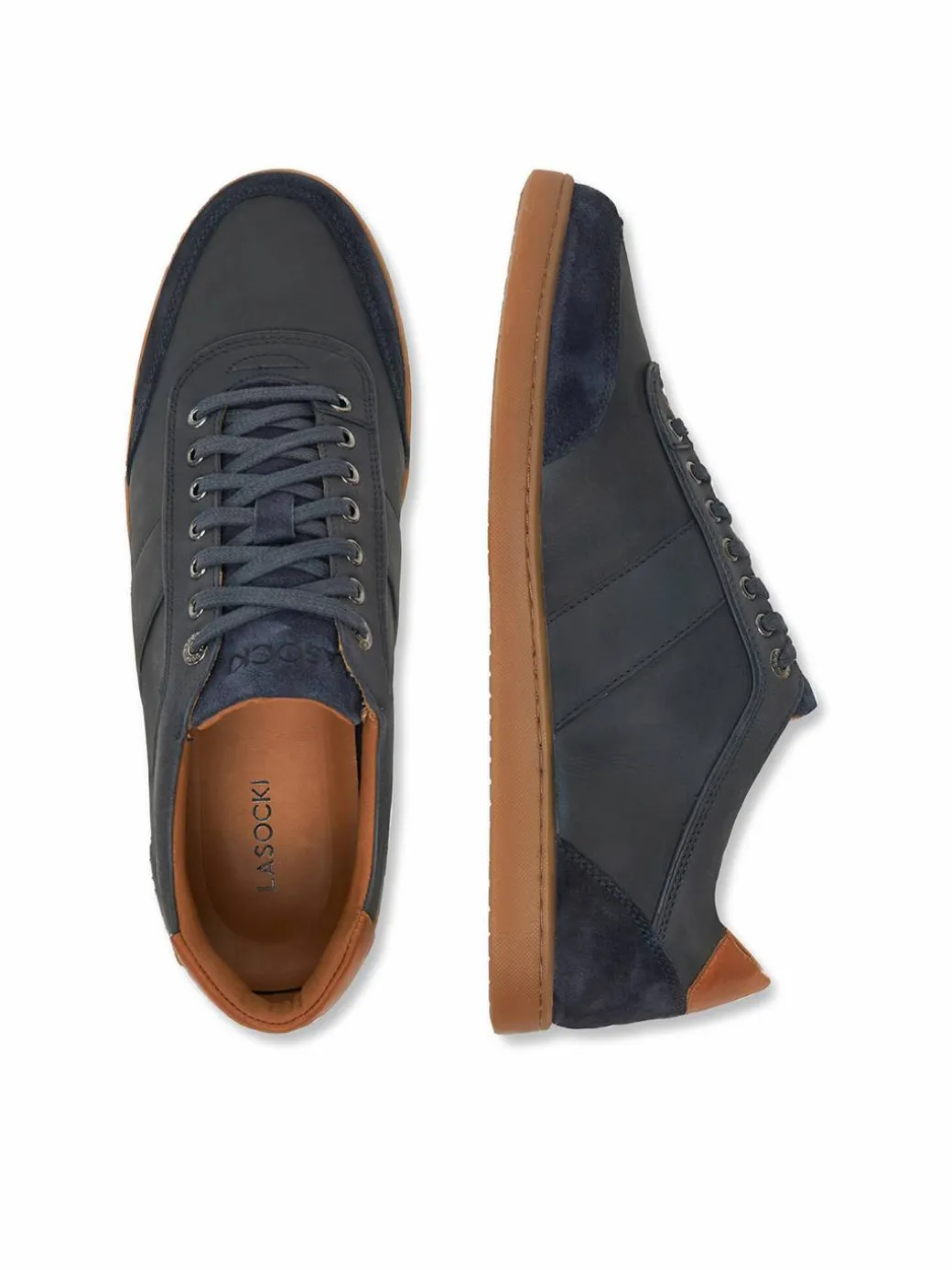 Scarpe basse HACKNEY-04 MI24 Blu scuro
