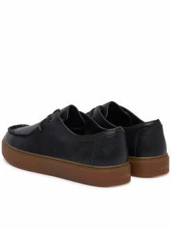 Scarpe basse Hybrid Clean Apron Tum Lth HM0HM02186 Nero