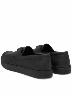 Scarpe basse Hybrid Clean Boat Shoe Lth HM0HM02233 Nero
