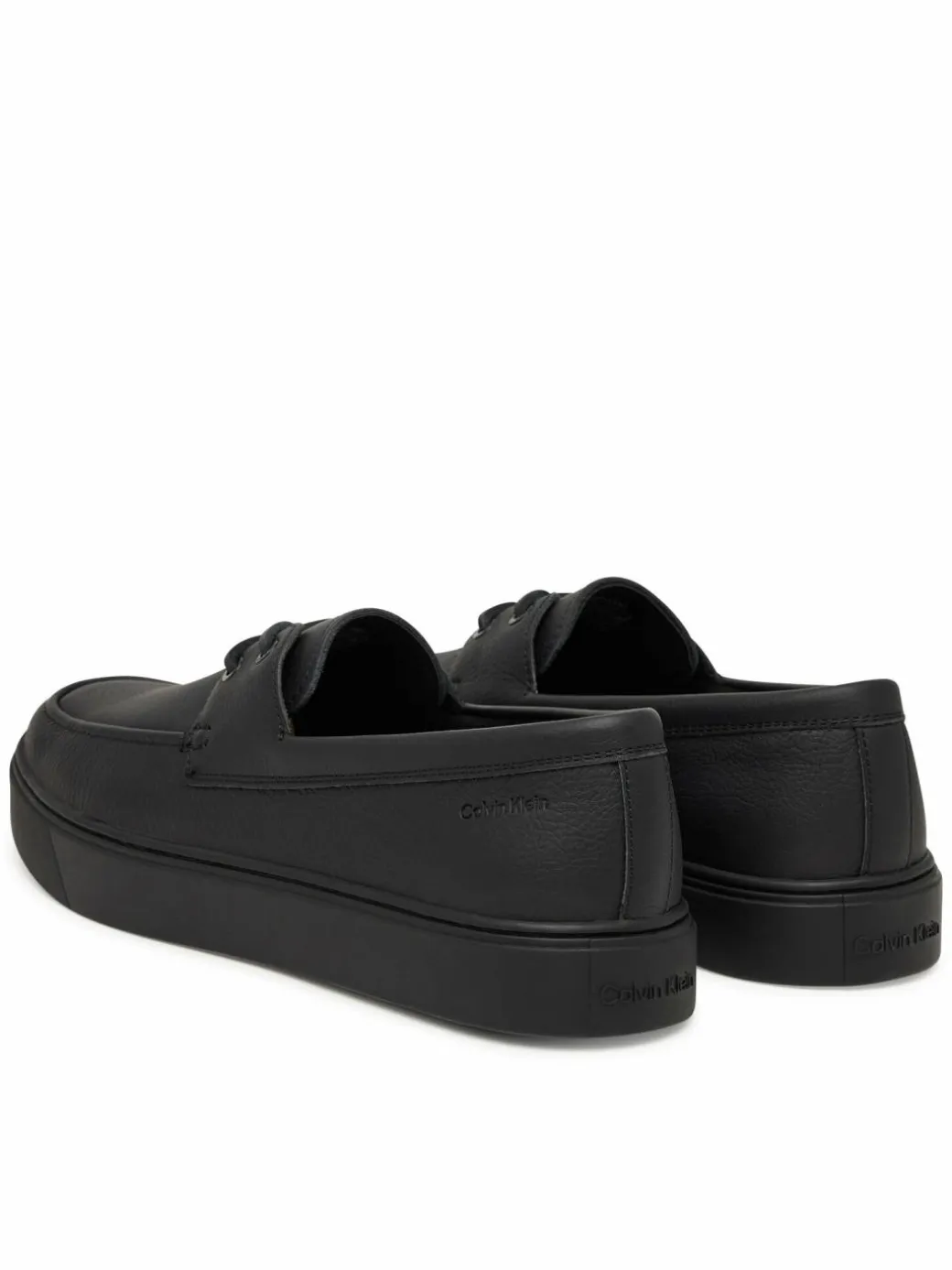 Scarpe basse Hybrid Clean Boat Shoe Lth HM0HM02233 Nero