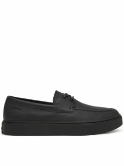 Scarpe basse Hybrid Clean Boat Shoe Lth HM0HM02233 Nero