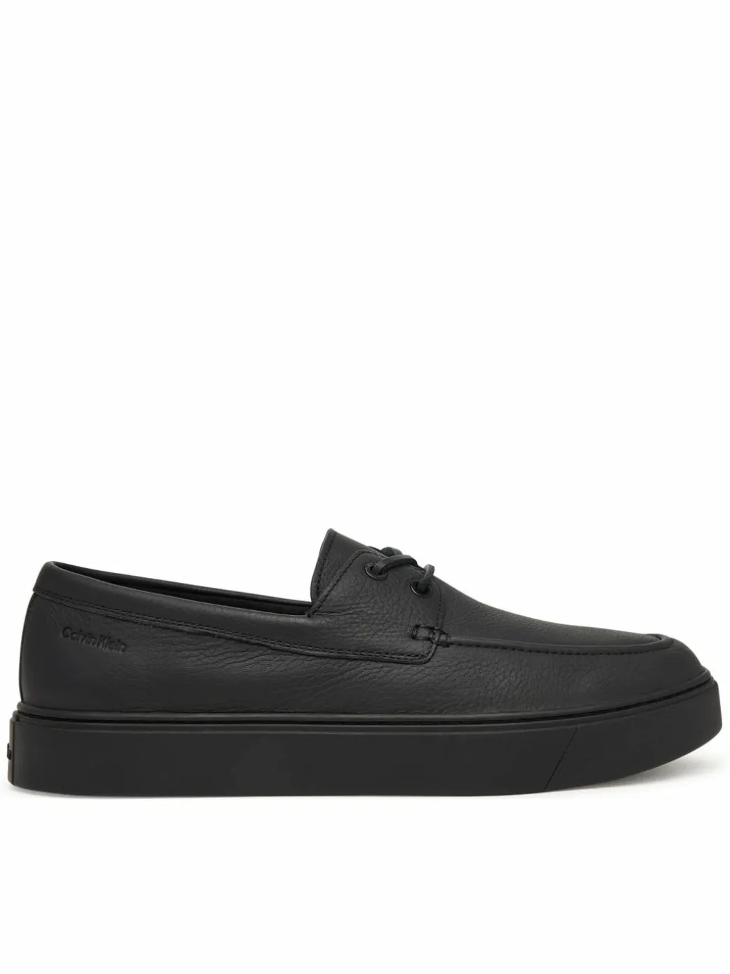 Scarpe basse Hybrid Clean Boat Shoe Lth HM0HM02233 Nero