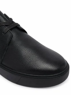 Scarpe basse Hybrid Clean Derby Tum Lth HM0HM02185 Nero