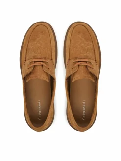 Scarpe basse Hybrid Lace Up Boat Nu HM0HM01892 Marrone