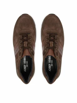 Scarpe basse Leroy 56 TE518 Marrone