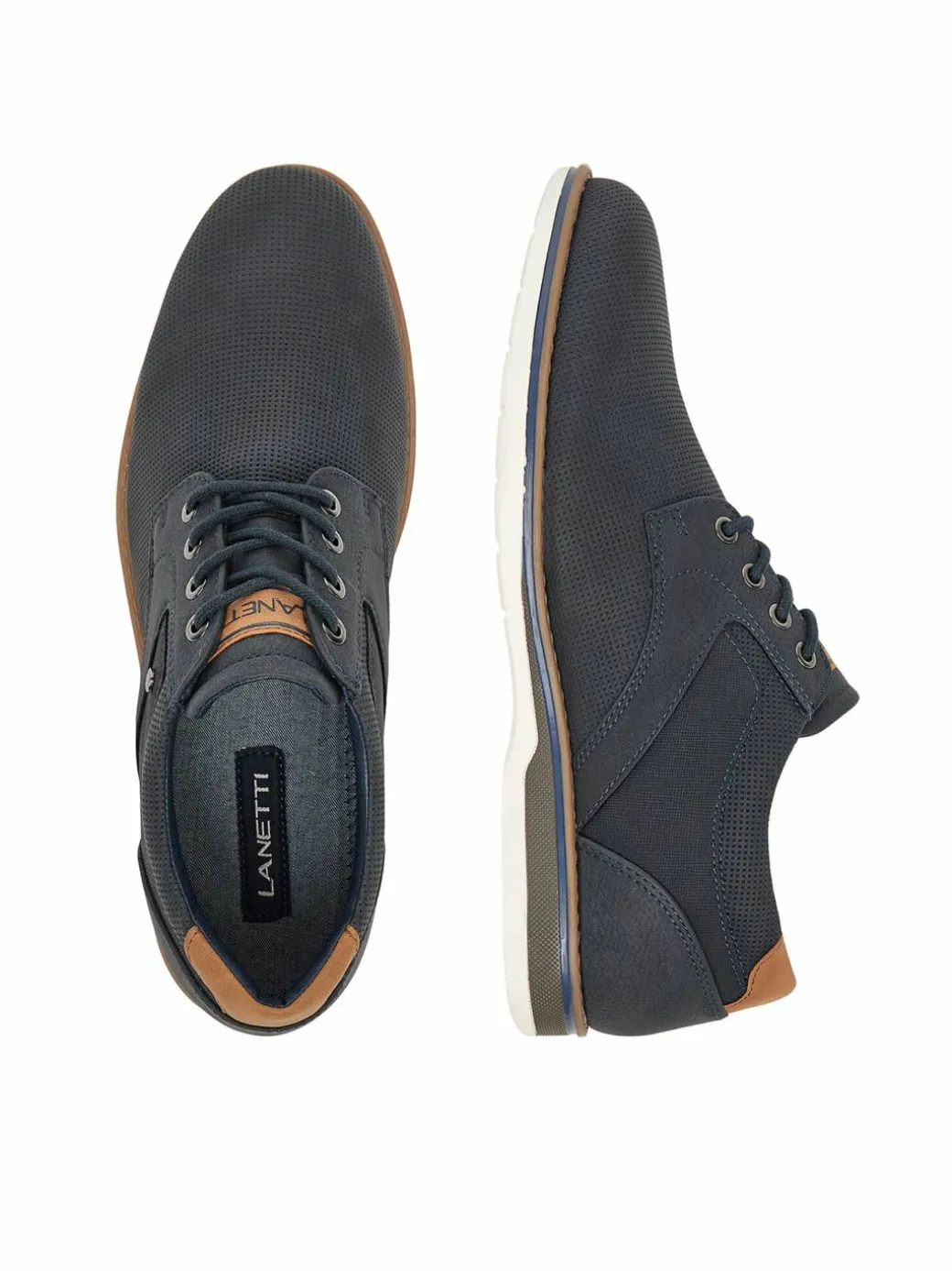 Scarpe basse LINOS2-101 MBS Blu scuro