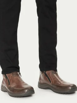 Scarpe basse 03352-24 Marrone