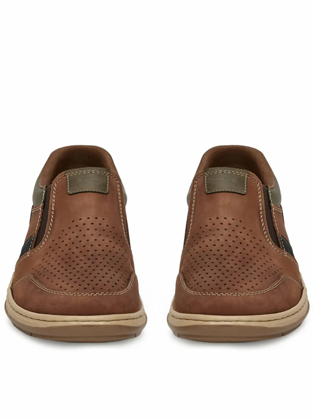 Scarpe basse 17371-25 Marrone