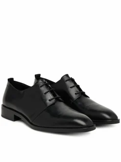 Scarpe basse Slim Clean Derby Lth HM0HM02004 Nero