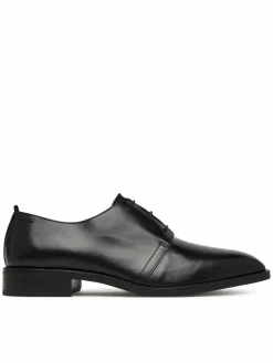 Scarpe basse Slim Clean Derby Lth HM0HM02004 Nero