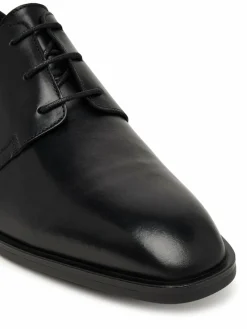 Scarpe basse Slim Clean Derby Lth HM0HM02004 Nero