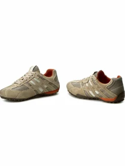 Scarpe basse U Snake K U4207K 02214 C0845 Beige