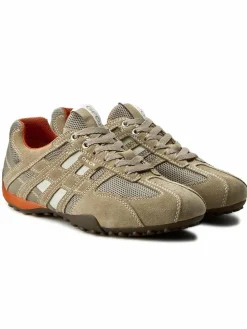 Scarpe basse U Snake K U4207K 02214 C0845 Beige