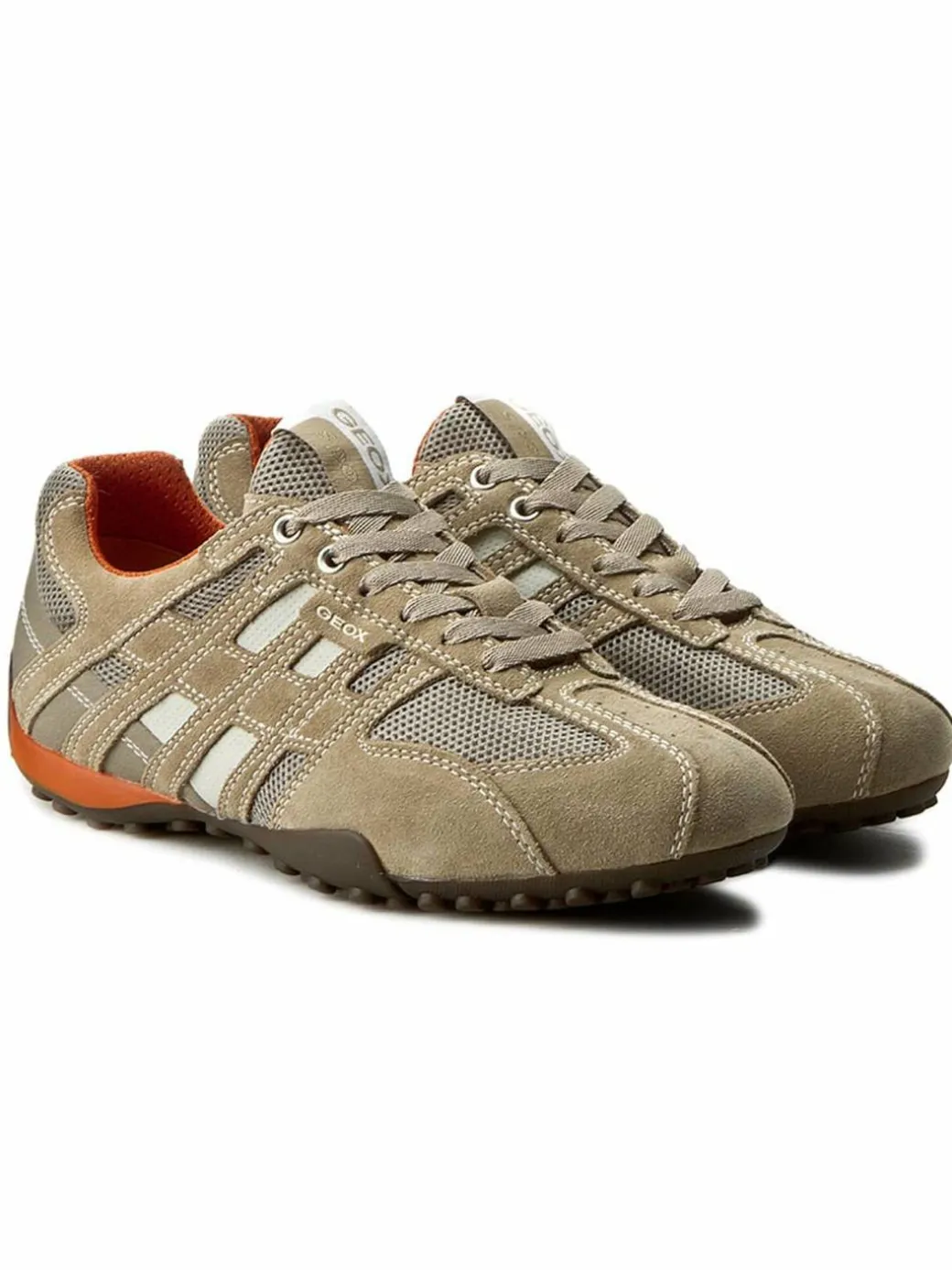 Scarpe basse U Snake K U4207K 02214 C0845 Beige