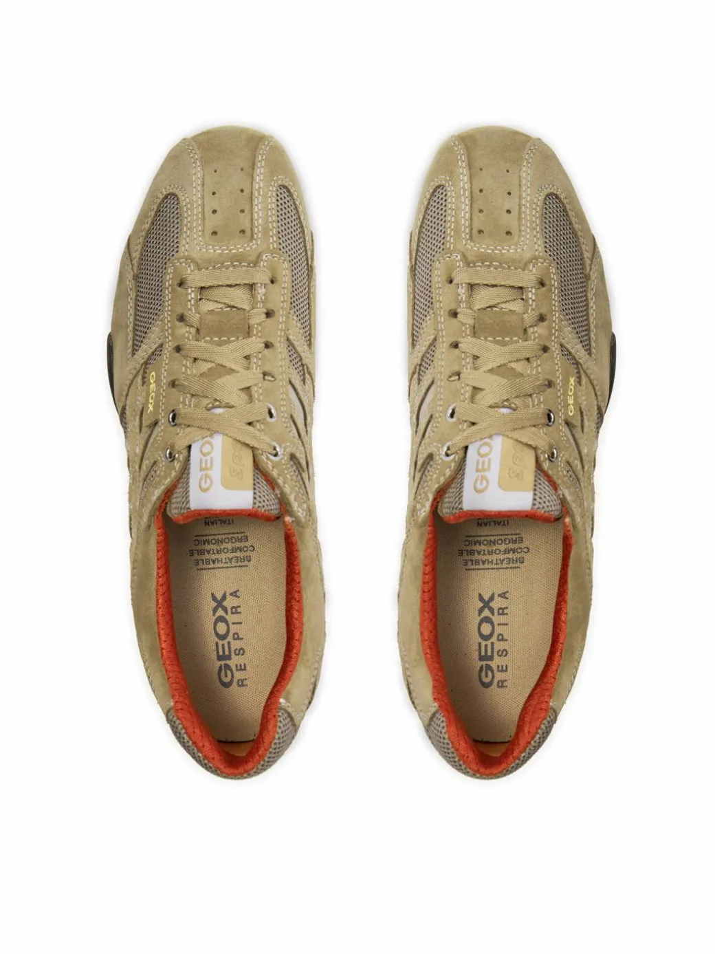 Scarpe basse U Snake K U4207K 02214 C0845 Beige