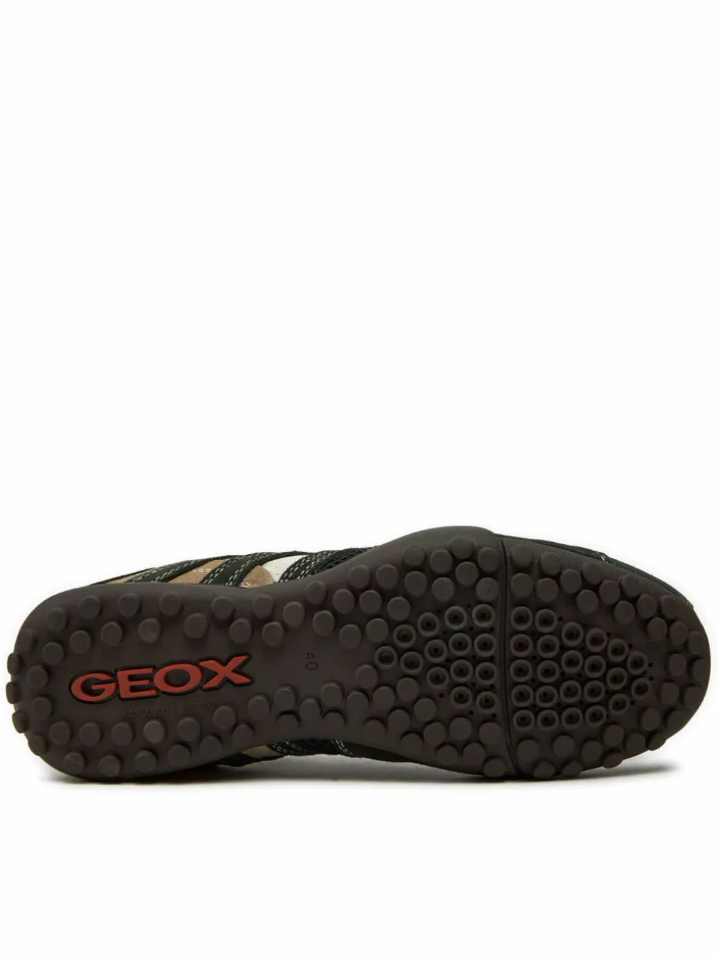 Scarpe basse U Snake K U4207K 02214 C1300 Verde