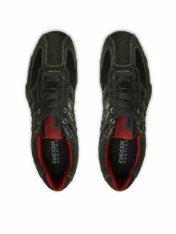 Scarpe basse U Snake K U4207K 02214 C1300 Verde