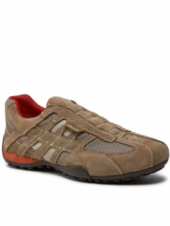 Scarpe basse U Snake L U4207L 02214 C0845 Beige