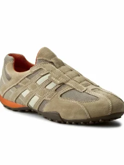 Scarpe basse U Snake L U4207L 02214 C0845 Beige