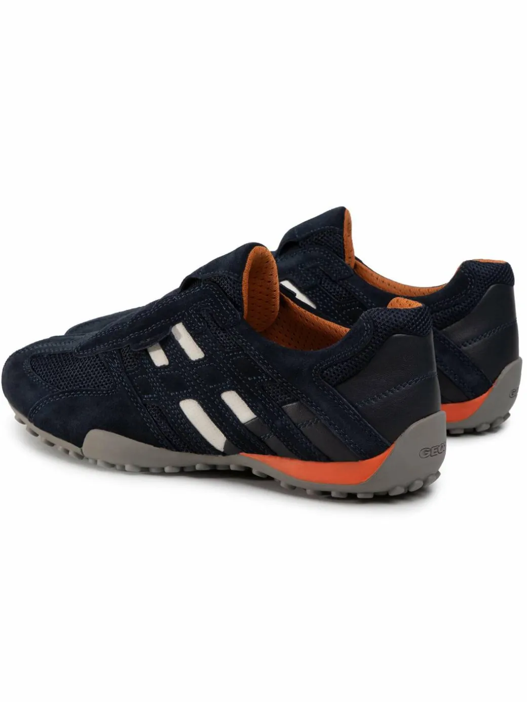 Scarpe basse U Snake L U4207L 02214 C4002 Blu scuro