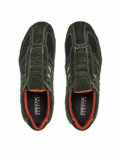 Scarpe basse U Snake L U4207L 02214 C1300 Verde