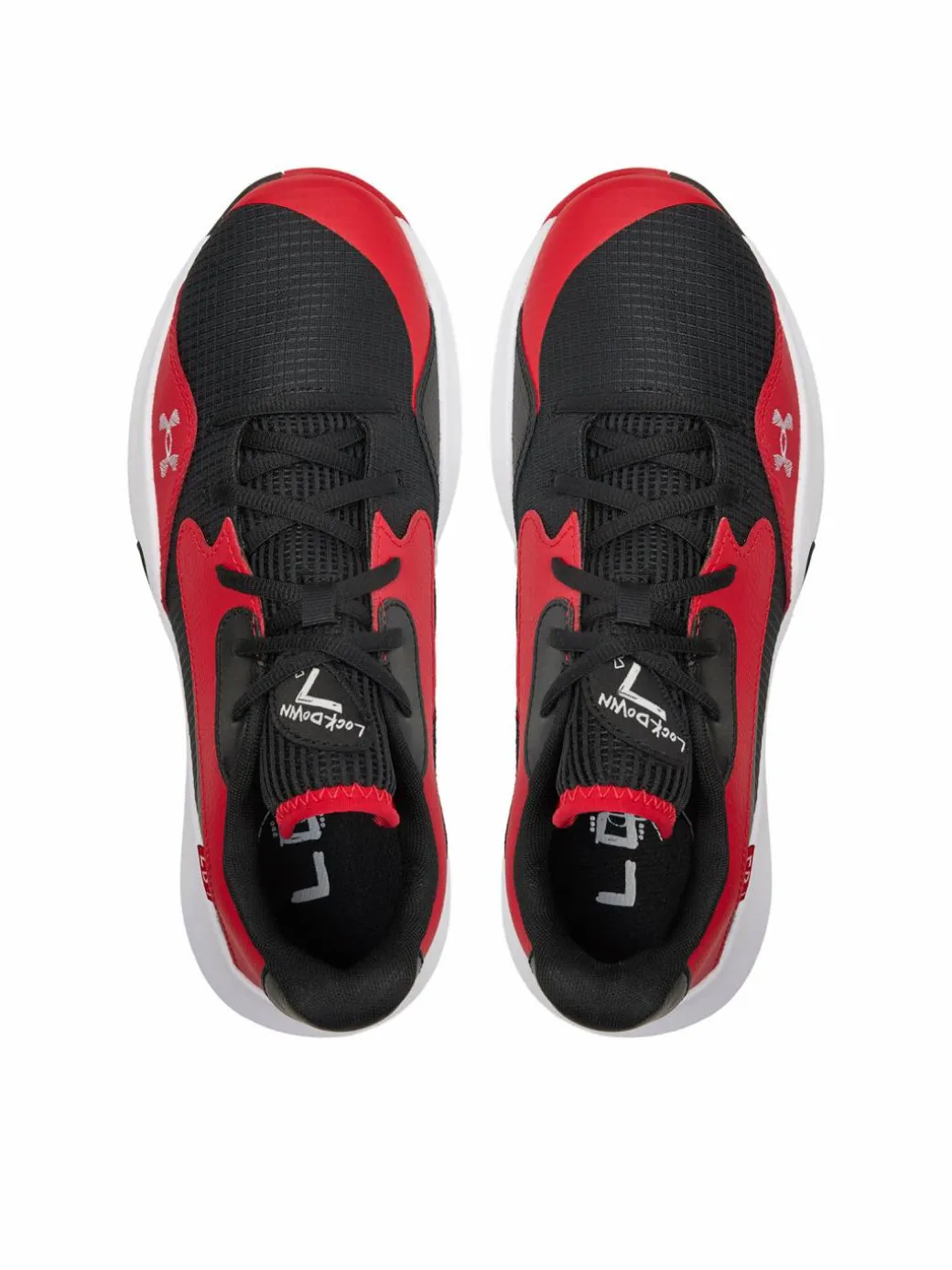 Scarpe da basket UA Lockdown 7 Low 3027646 Rosso