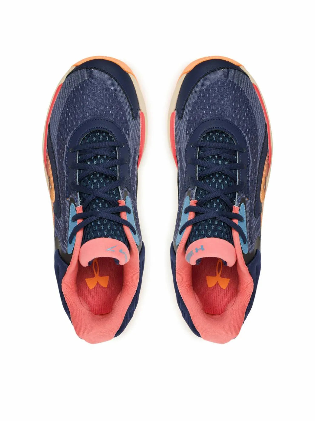 Scarpe da basket UA Spawn 7 3028461 Blu scuro