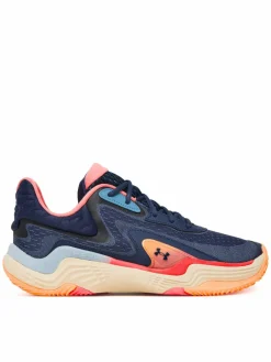 Scarpe da basket UA Spawn 7 3028461 Blu scuro