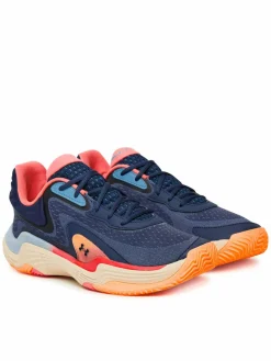 Scarpe da basket UA Spawn 7 3028461 Blu scuro