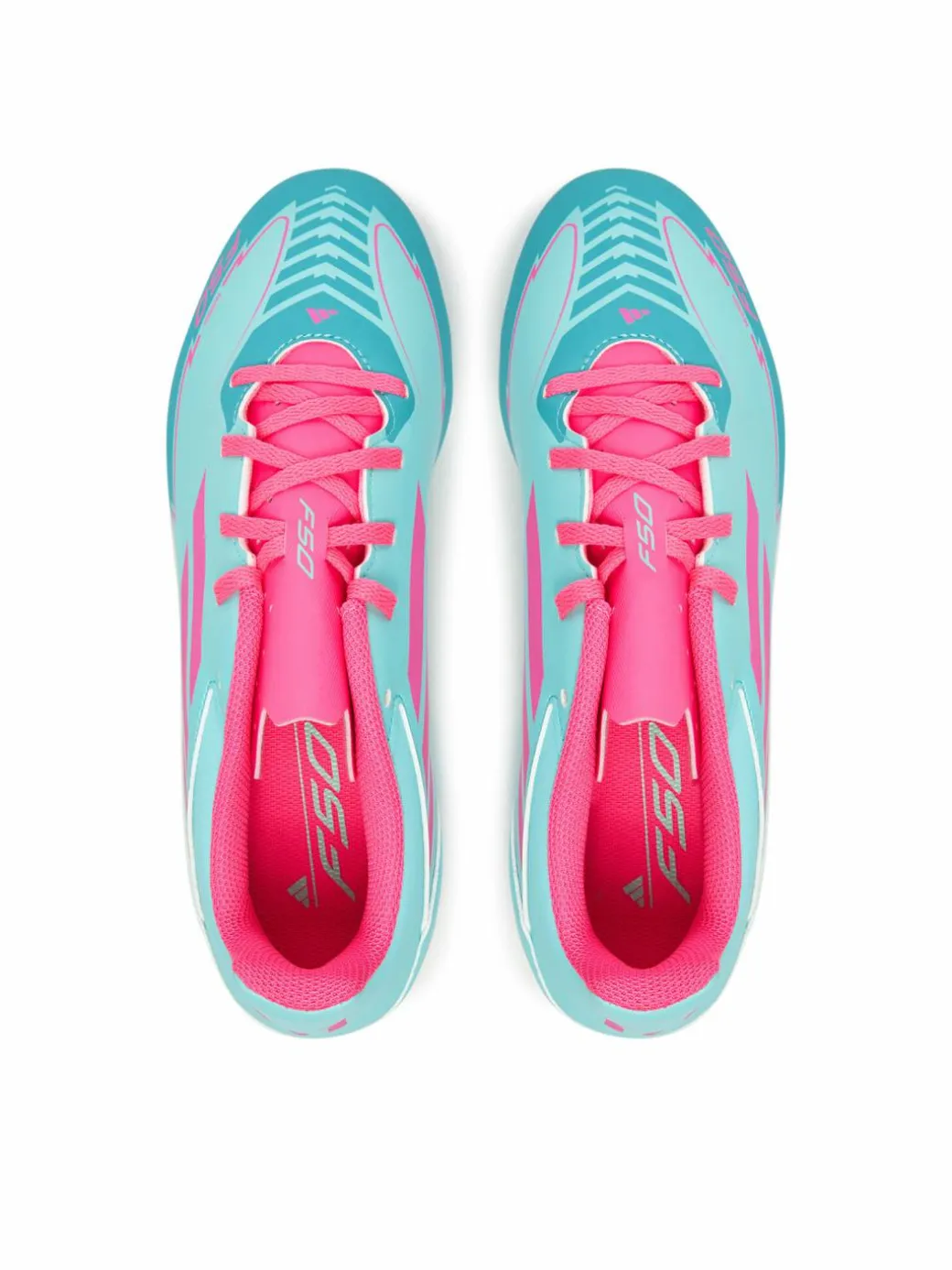Scarpe da calcio F50 Club Messi Firm/Multi-Ground IH0929 Turchese