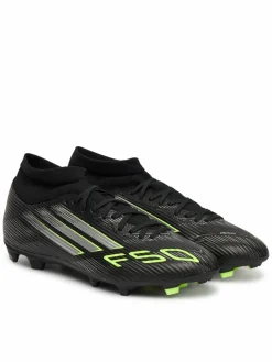 Scarpe da calcio F50 League Mid Firm/Multi-Ground Boots JI0887 Nero