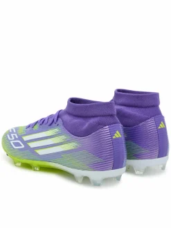 Scarpe da calcio F50 League Mid Firm/Multi-Ground Boots JI0886 Viola