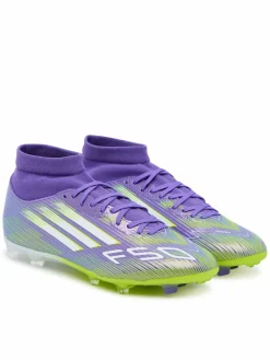 Scarpe da calcio F50 League Mid Firm/Multi-Ground Boots JI0886 Viola