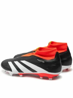 Scarpe da calcio Predator 24 League Laceless Firm Ground Boots IG7768 Nero