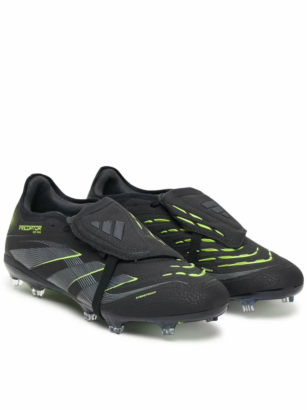 Scarpe da calcio Predator Pro Fold-Over Tongue Firm Ground JS4072 Nero