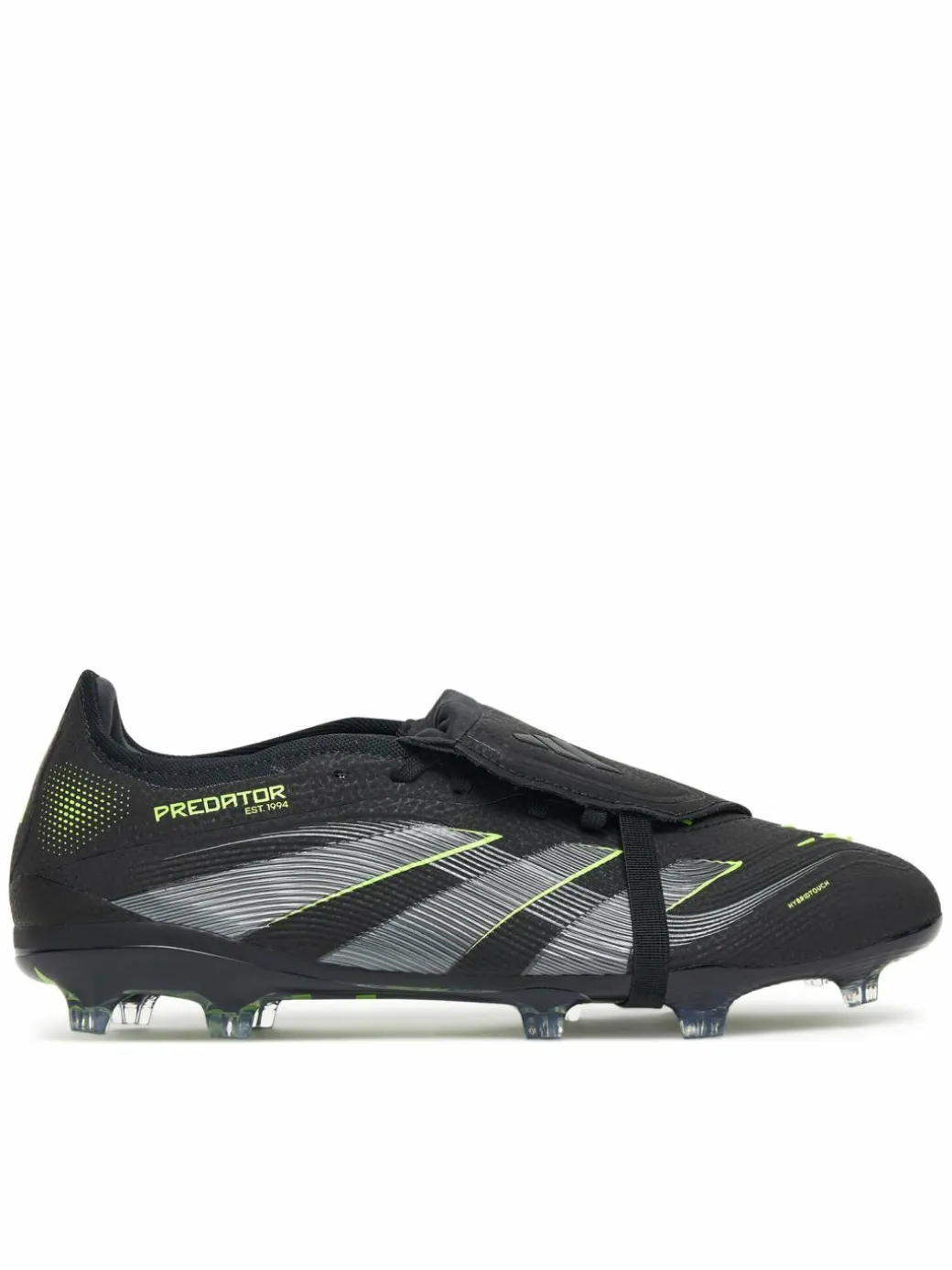 Scarpe da calcio Predator Pro Fold-Over Tongue Firm Ground JS4072 Nero