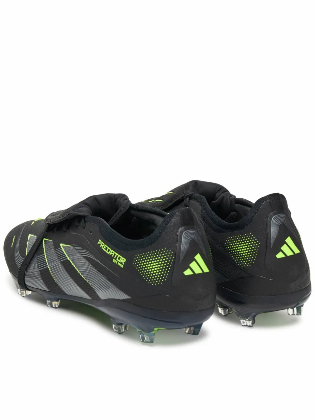 Scarpe da calcio Predator Pro Fold-Over Tongue Firm Ground JS4072 Nero