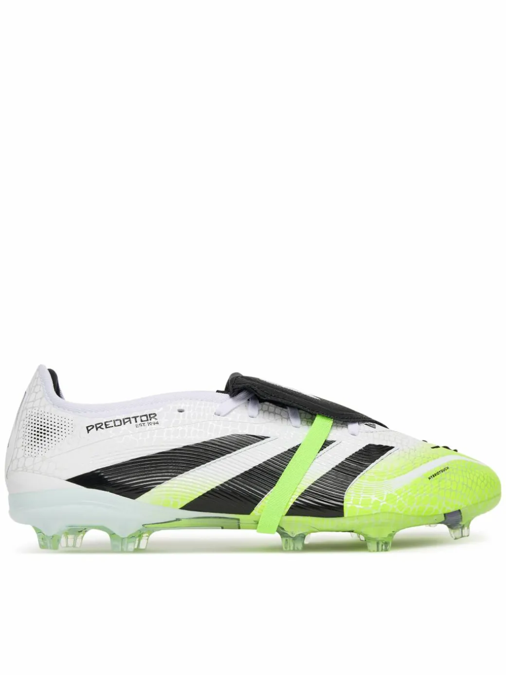 Scarpe da calcio Predator Pro Fold-Over Tongue Firm Ground JS4071 Bianco