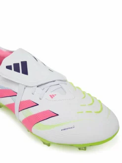 Scarpe da calcio Predator Pro Fold-Over Tongue Firm Ground JR0440 Bianco