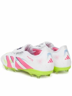 Scarpe da calcio Predator Pro Fold-Over Tongue Firm Ground JR0440 Bianco