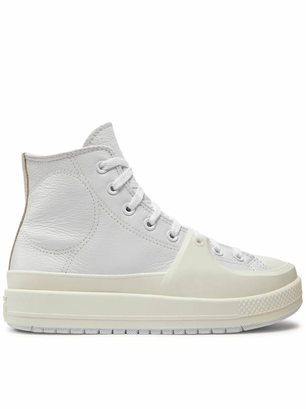 Scarpe da ginnastica Chuck Taylor All Star Construct Leather A02116C Bianco
