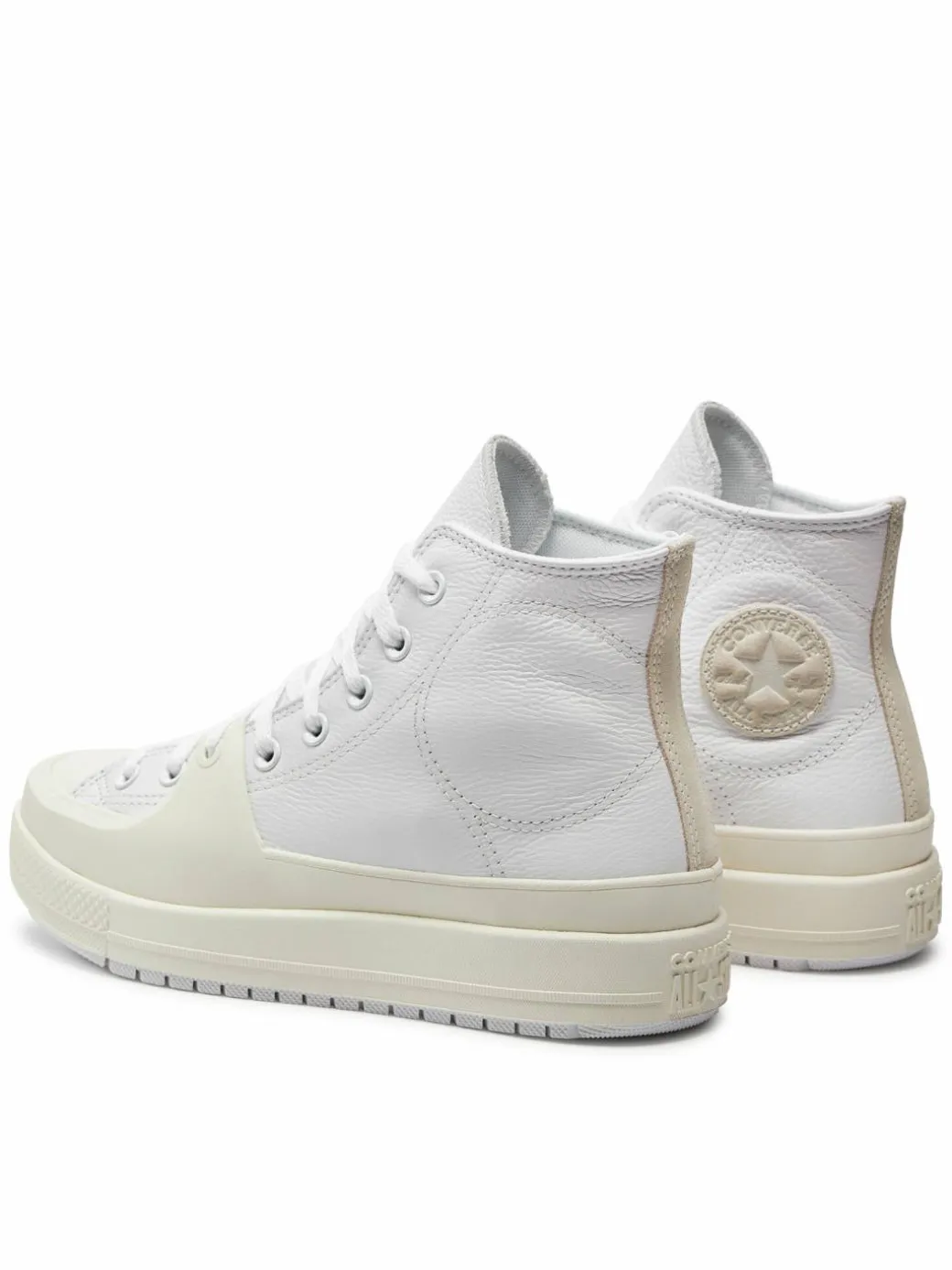 Scarpe da ginnastica Chuck Taylor All Star Construct Leather A02116C Bianco